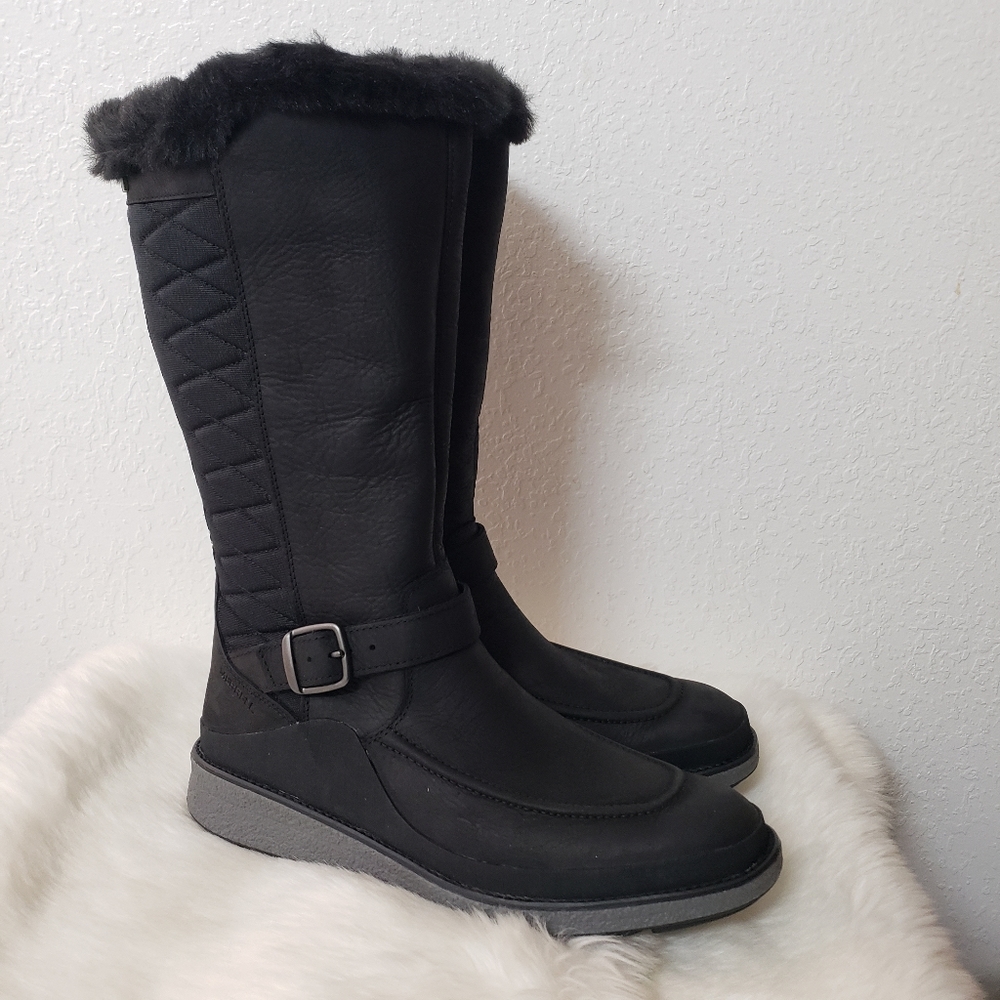 Merrell Women's Tremblant Ezra Tall Polar Waterproof Boots - Picture 6 of 15